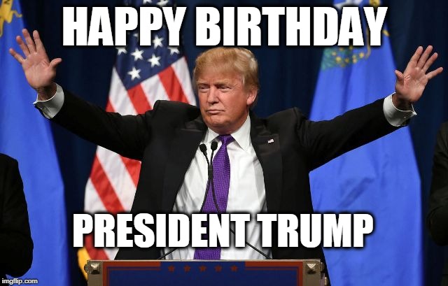 Happy Birthday Mr. President. 